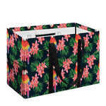 Tropical Parrot Pattern Print Utility Tote Bag