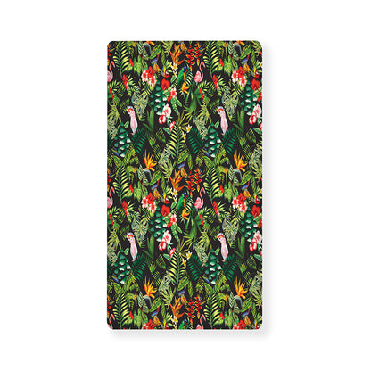 Tropical Patchwork Pattern Print Baby Crib Sheet