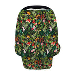 Tropical Patchwork Pattern Print Baby Seat Cover