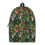 Tropical Patchwork Pattern Print Backpack