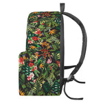 Tropical Patchwork Pattern Print Backpack