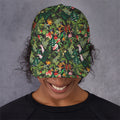 Tropical Patchwork Pattern Print Baseball Cap