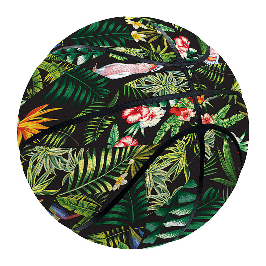 Tropical Patchwork Pattern Print Basketball