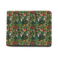 Tropical Patchwork Pattern Print Bifold Wallet