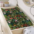 Tropical Patchwork Pattern Print Changing Pad Cover