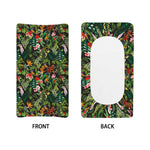 Tropical Patchwork Pattern Print Changing Pad Cover