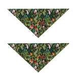 Tropical Patchwork Pattern Print Dog Bandana