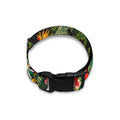 Tropical Patchwork Pattern Print Dog Collar