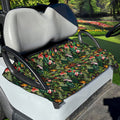 Tropical Patchwork Pattern Print Golf Cart Seat Cover