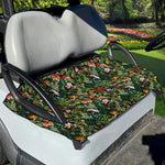 Tropical Patchwork Pattern Print Golf Cart Seat Cover