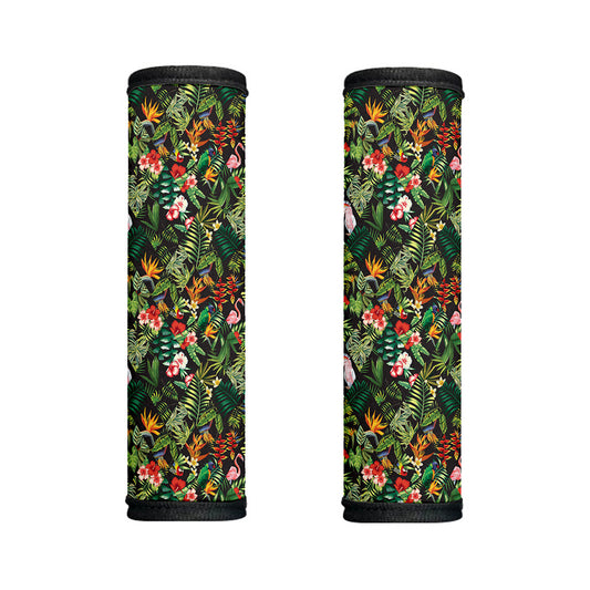 Tropical Patchwork Pattern Print Handle Covers
