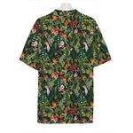 Tropical Patchwork Pattern Print Hawaiian Shirt