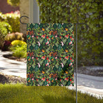 Tropical Patchwork Pattern Print House Flag