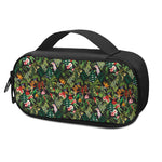 Tropical Patchwork Pattern Print Insulin Cooler Travel Case