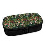 Tropical Patchwork Pattern Print Insulin Cooler Travel Case