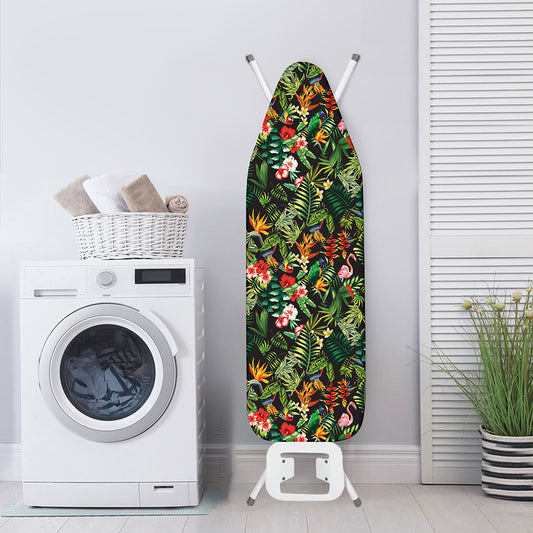 Tropical Patchwork Pattern Print Ironing Board Cover