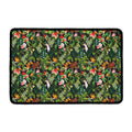 Tropical Patchwork Pattern Print Kitchen Mat