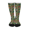 Tropical Patchwork Pattern Print Long Socks
