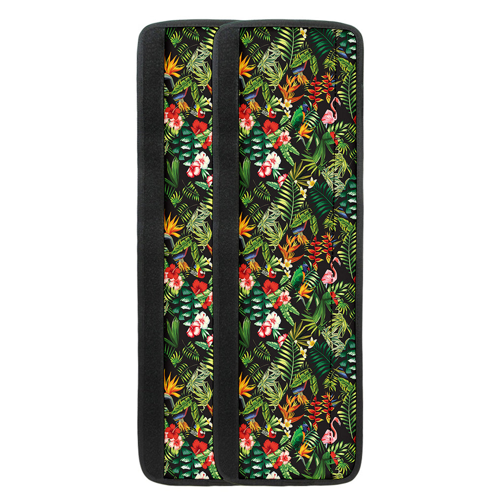 Tropical Patchwork Pattern Print Refrigerator Handle Covers