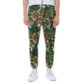 Tropical Patchwork Pattern Print Joggers