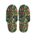 Tropical Patchwork Pattern Print Slippers