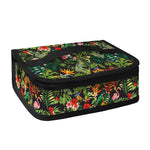 Tropical Patchwork Pattern Print Small Lunch Bag