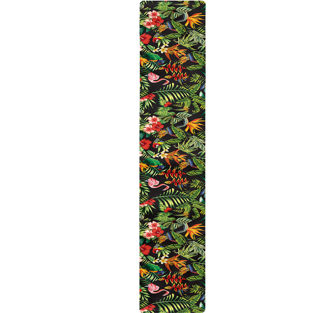 Tropical Patchwork Pattern Print Table Runner
