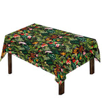 Tropical Patchwork Pattern Print Tablecloth