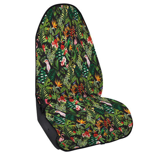 Tropical Patchwork Pattern Print Waterproof Car Seat Cover