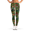 Tropical Patchwork Pattern Print Women's Leggings