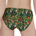 Tropical Patchwork Pattern Print Women's Panties