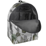 Tropical Pineapple Skull Pattern Print Backpack