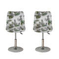 Tropical Pineapple Skull Pattern Print Bar Stool Covers