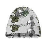 Tropical Pineapple Skull Pattern Print Beanie