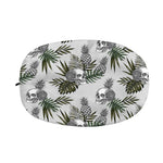 Tropical Pineapple Skull Pattern Print Car Side Mirror Covers