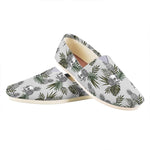 Tropical Pineapple Skull Pattern Print Casual Shoes
