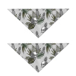 Tropical Pineapple Skull Pattern Print Dog Bandana