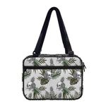 Tropical Pineapple Skull Pattern Print Double Strap Bible Bag