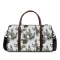 Tropical Pineapple Skull Pattern Print Duffel Bag