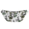 Tropical Pineapple Skull Pattern Print Fanny Pack