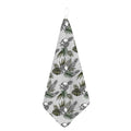 Tropical Pineapple Skull Pattern Print Hand Towel