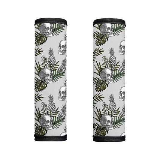 Tropical Pineapple Skull Pattern Print Handle Covers