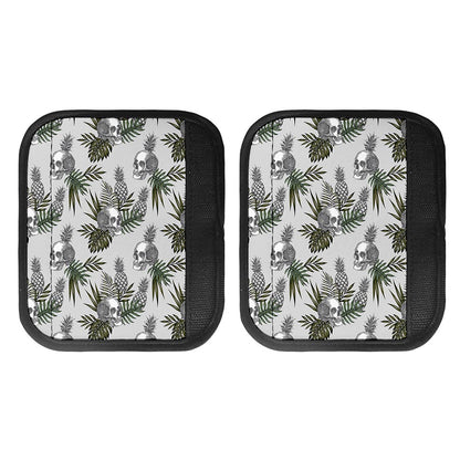 Tropical Pineapple Skull Pattern Print Handle Covers