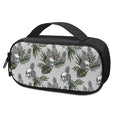 Tropical Pineapple Skull Pattern Print Portable Cooler Travel Case