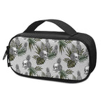 Tropical Pineapple Skull Pattern Print Insulin Cooler Travel Case