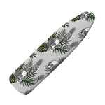 Tropical Pineapple Skull Pattern Print Ironing Board Cover
