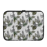 Tropical Pineapple Skull Pattern Print Laptop Sleeve