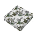 Tropical Pineapple Skull Pattern Print Outdoor Seat Cushion Cover