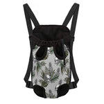 Tropical Pineapple Skull Pattern Print Pet Carrier Backpack