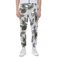 Tropical Pineapple Skull Pattern Print Joggers